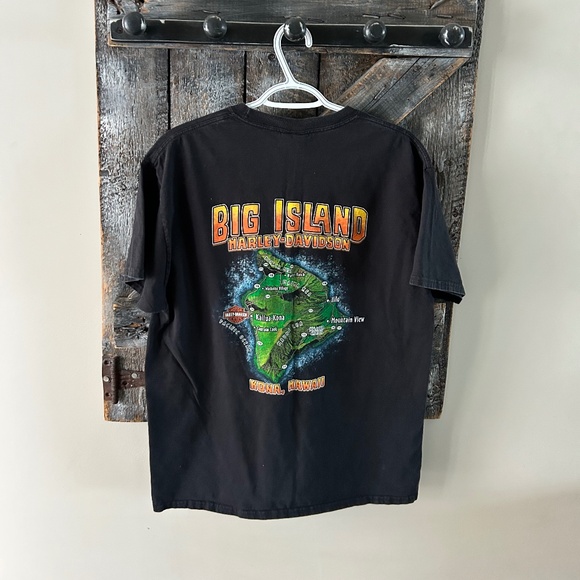 Men's 2013 Harley Davidson Big Island Kona, Hawaii T-Shirt - Picture 2 of 4
